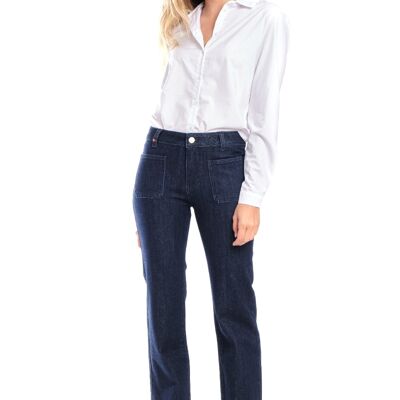 BELLA INDIGO BOOT CUT JEANS