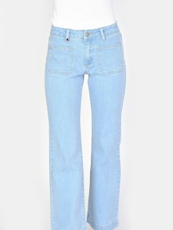 Jeans boot cut bella light blue 5