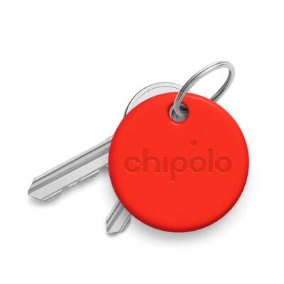 Connected key ring - IOS & Android application - 60m coverage - Chipolo - Red