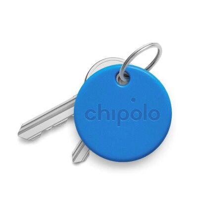 Llavero conectado - Aplicación IOS y Android - Cobertura 60m - Chipolo - Azul