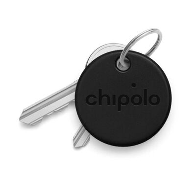 Vernetzter Schlüsselanhänger – IOS- und Android-Anwendung – 60 m Reichweite – Chipolo – Schwarz