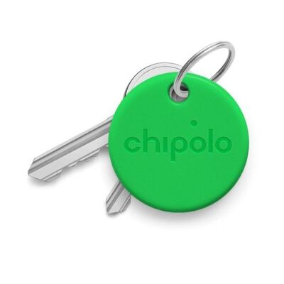 Porte-clés connecté - Application IOS & Android - Couverture 60m - Chipolo - Vert