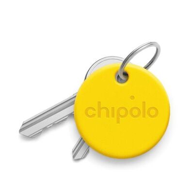 Connected keychain - IOS & Android application - 60m coverage - Chipolo - Yellow