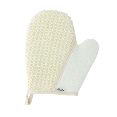 2 IN 1 SISAL AND COTTON GLOVE