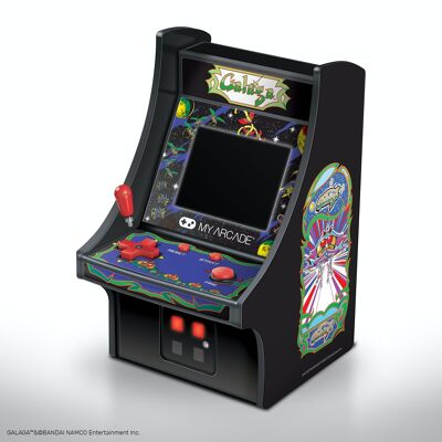 Mini borne d'arcade jeux rétro-gaming - Galaga - Licence officielle