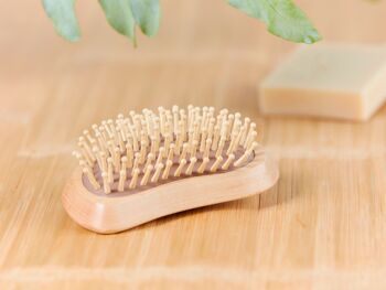 Brosse detangling bois d'érable 5