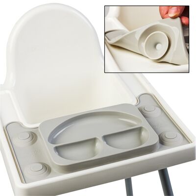 Saugmatte „Perfect Fit“ für Ikea Antilop – Grau