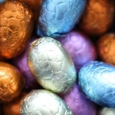 Praline Easter Eggs - Dark Milk Assortment