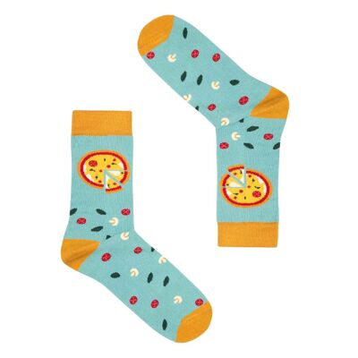 Chaussettes à pizza