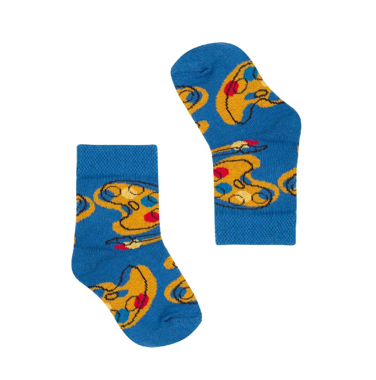 Calzini per tavolozze di colori per bambini