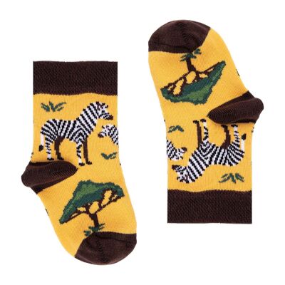 Zebra Socks for Kids