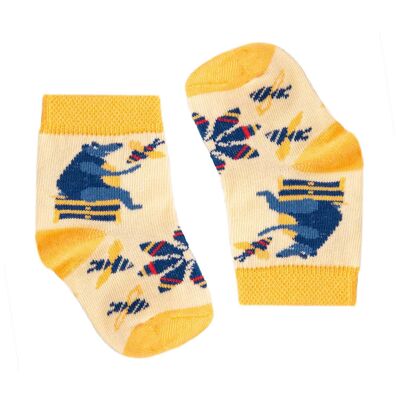Bees Socks for kids from Microcosmos collection