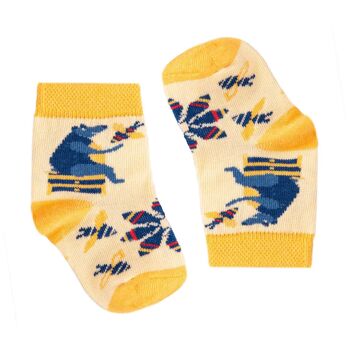 Chaussettes Abeilles pour enfants de la collection Microcosmos 1