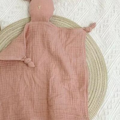 Luxe Bunny Comforter blush