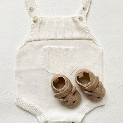 Arthur Romper natural white