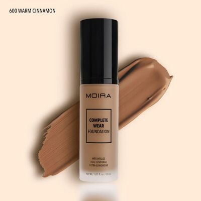 Complete wear 600 foundation (600, warm cinnamon)