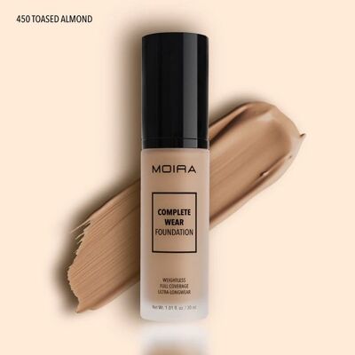 Complete wear 450 foundation (450, toasted almond)