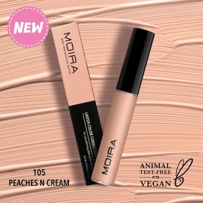 Lavish color correcting concealer (105, peaches n cream)