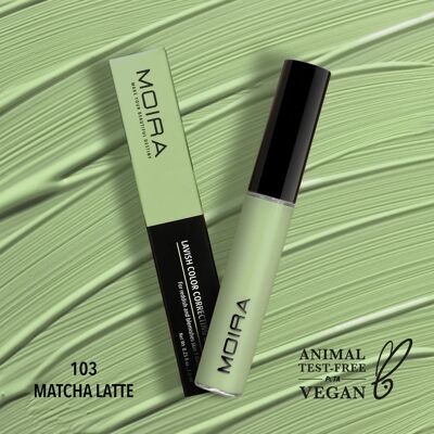 Lavish color correcting concealer (103, matcha latte)