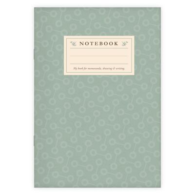 Notebook Turquoise Pattern A5