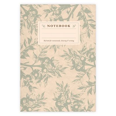 Notebook pattern branches A5