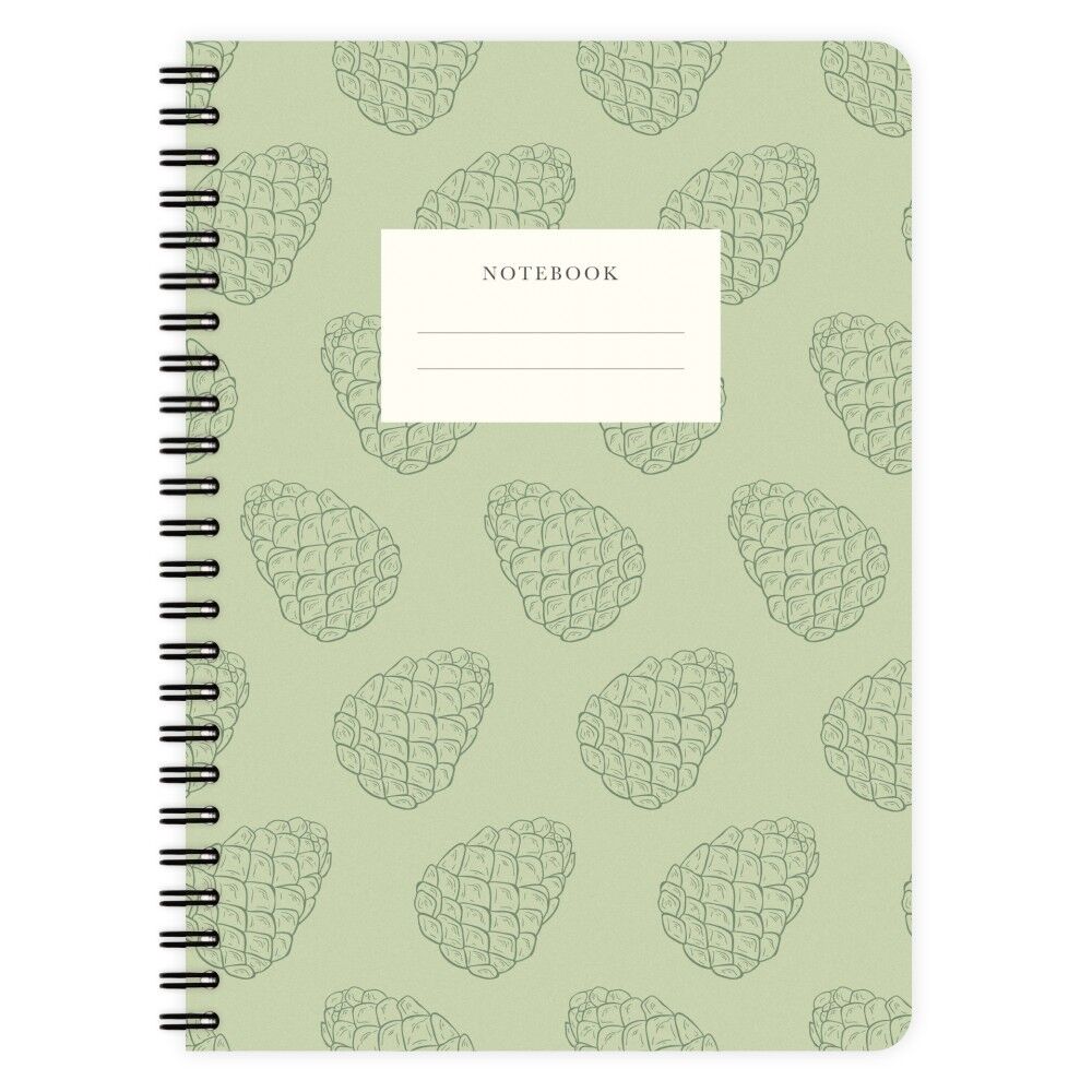 Notizblock Fir Cones A5