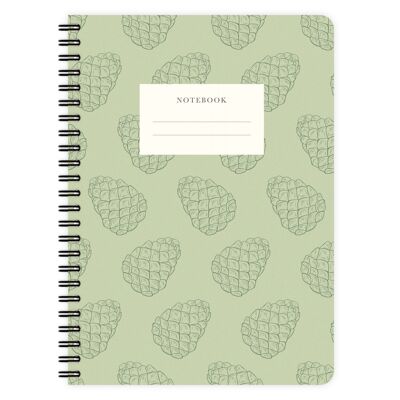 Notepad Fir Cones A5