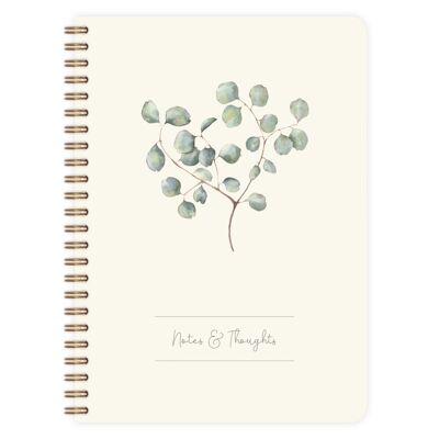 Bloc-notes eucalyptus A5