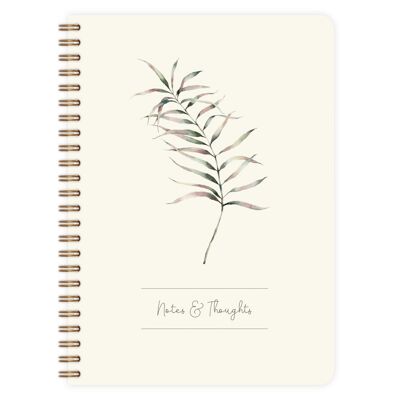 Notepad palm branch A5