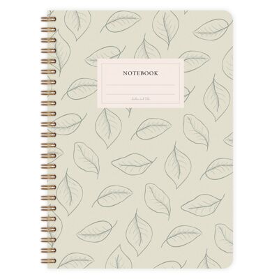 Notepad Leaves A5