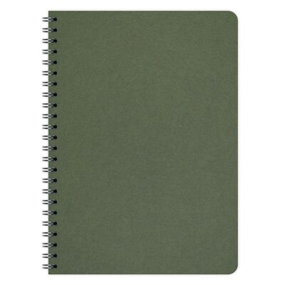 Blocco note Pro verde bosco A5