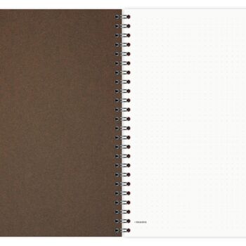 Bloc-Notes Pro Marron Foncé A5 6