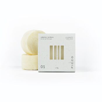 Shampoing solide - cheveux normaux - citronnelle 2
