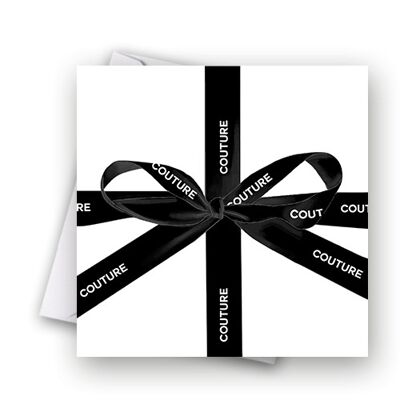 Fashion Bows- Couture Greeting Card