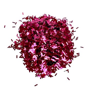 Paillettes de fibres de vin rubis