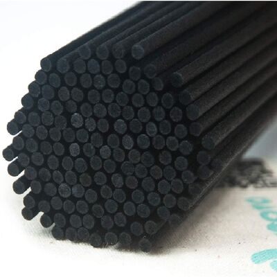 Fibre Reeds Black 3mm by 250mm - 100