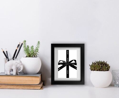 Fashion Bows- Couture Framed Print