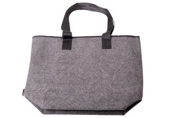 Sac anse feutre notes noires 4