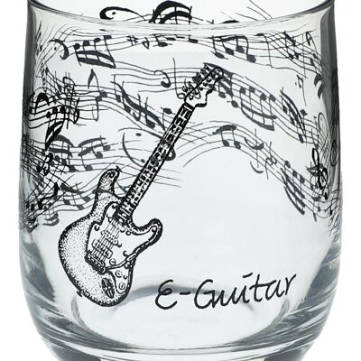 Verre à motifs musicaux, différentes variantes