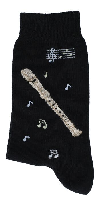 Enregistreur de chaussettes de musique et notes 2