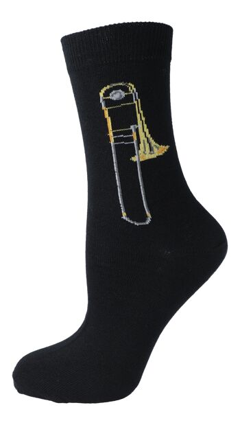 Chaussettes de musique trombone, fanfare 1