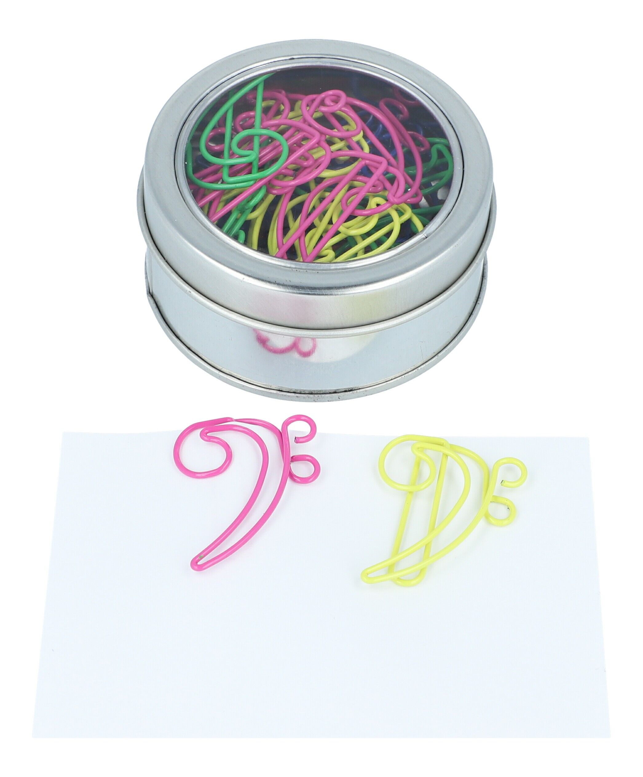 Spartiti di metallo e graffette per strumenti (scatola da 25)