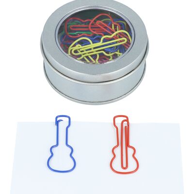 Metal Sheet Music and Instrument Paperclips (Box of 25)