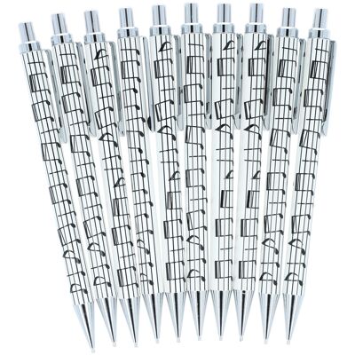 Metal Keyboard or Staff Mechanical Pencils (pack of 10)