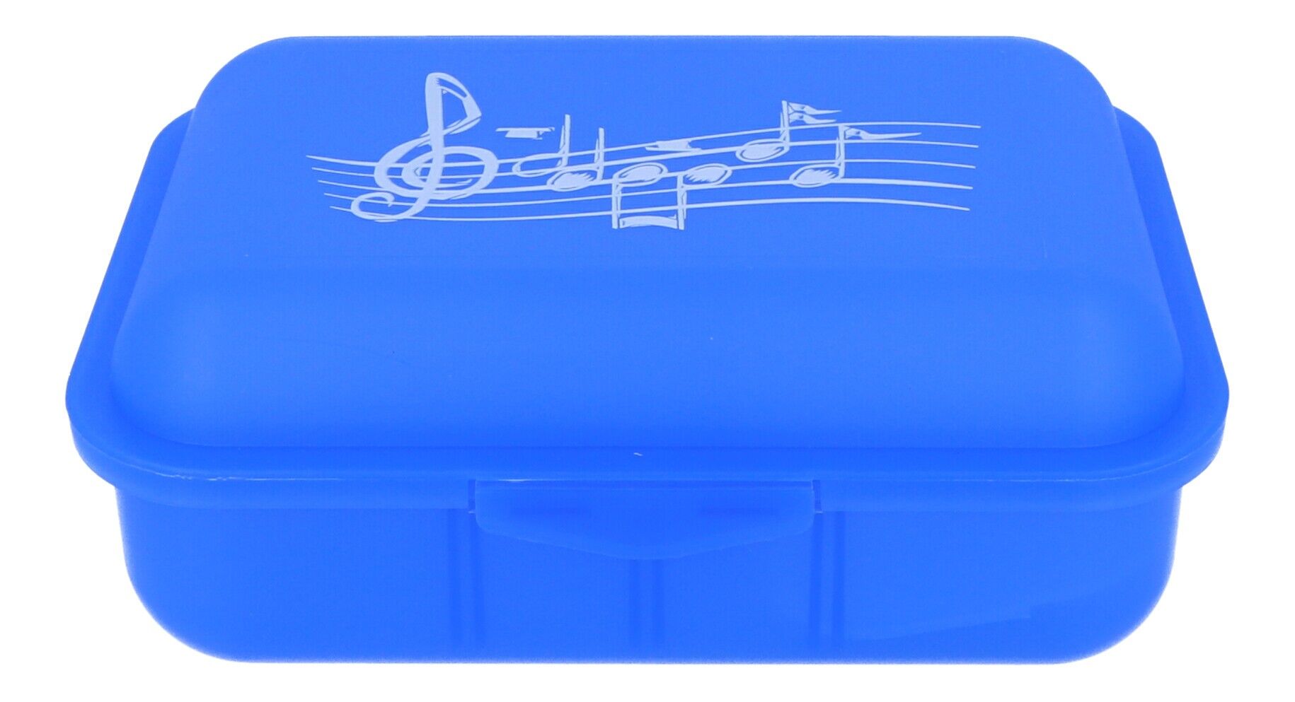 boîte à clic musicale avec ligne de portée, boîte à lunch