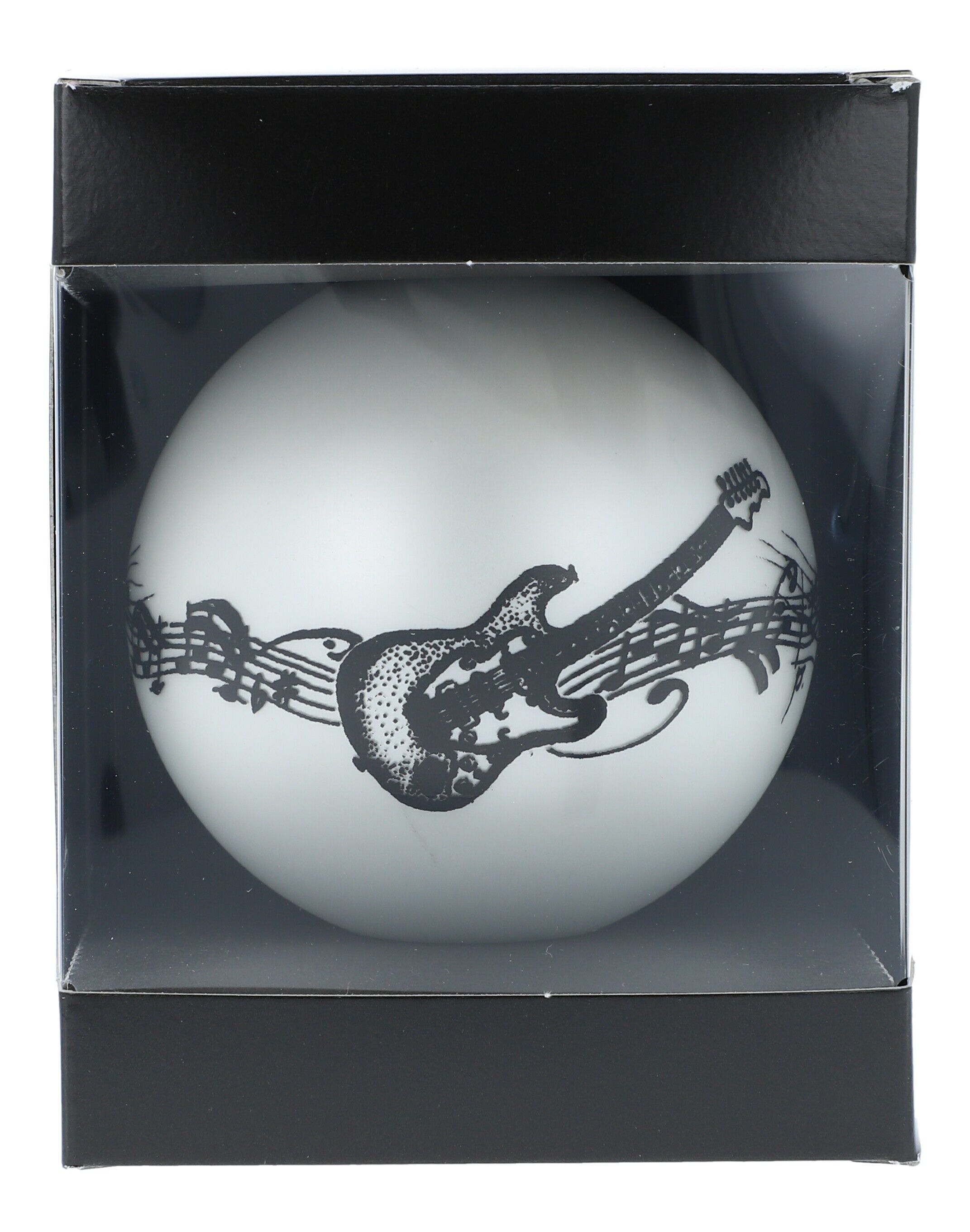 boule de Noël musicale dans la boîte cadeau