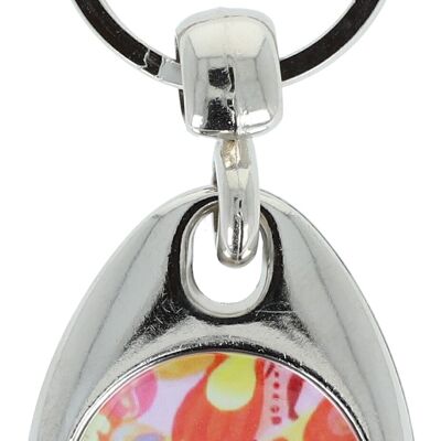 colorful keychains with instruments and musical motifs (double-sided)