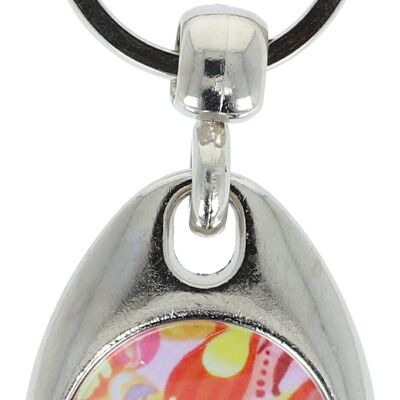 colorful keychains with instruments and musical motifs (double-sided)