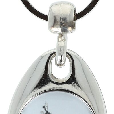 Key ring with musical motifs (single-sided)
