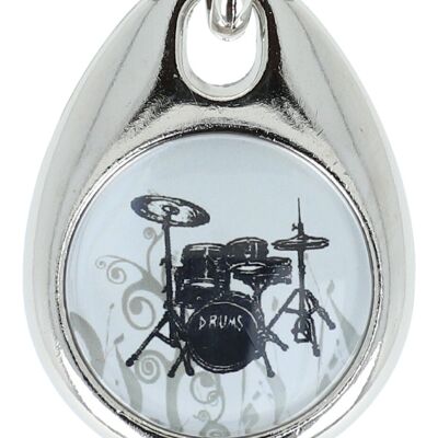 Key rings with musical motifs (double-sided)
